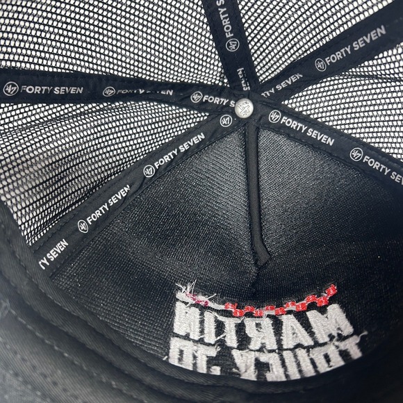 47 Martin Truex‎ Jr NASCAR Trucker Hat Black Adjustable OSFA NEW - Picture 11 of 11
